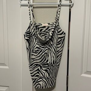 Zebra top